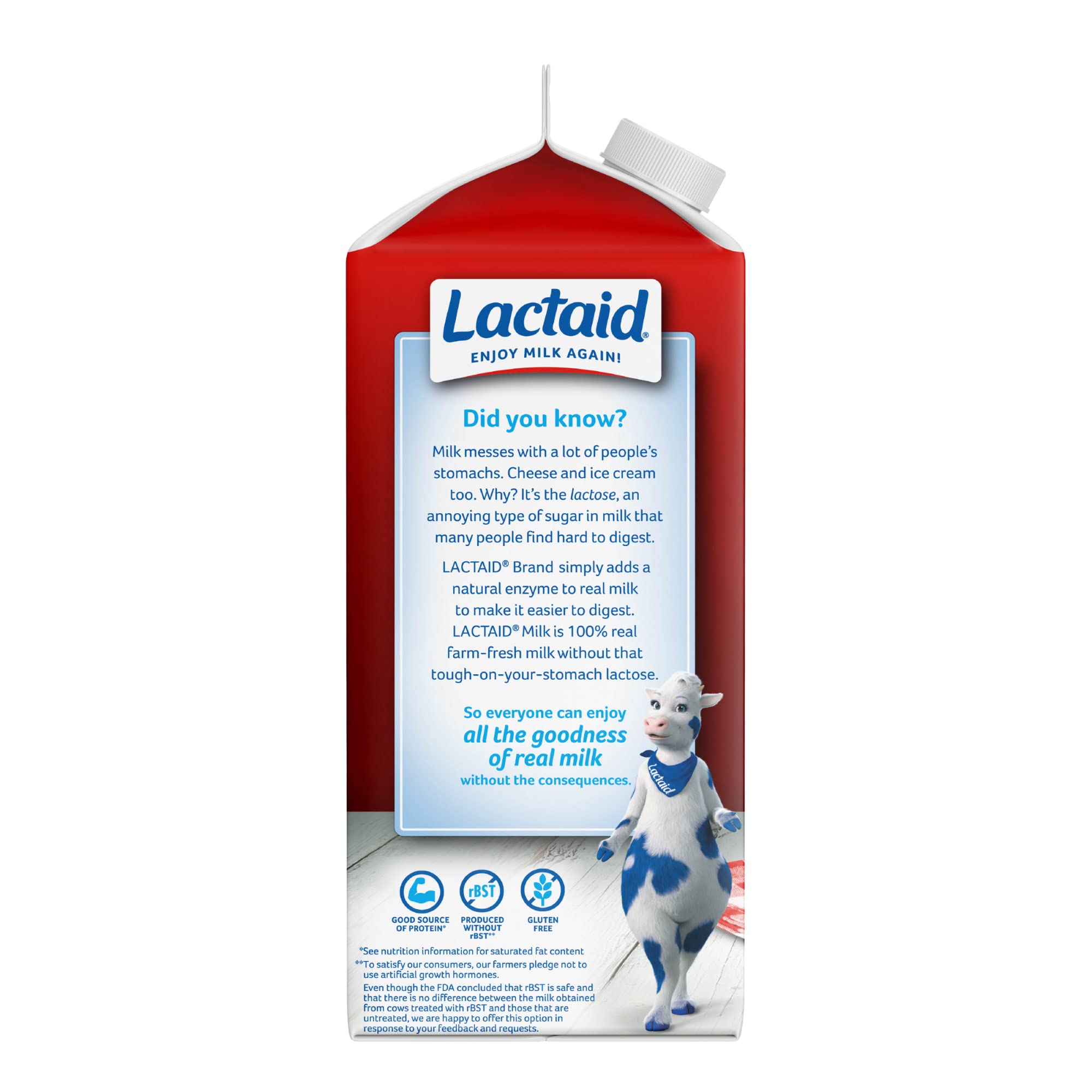 Lactaid Whole Milk, 64 fl oz | Grocery Pickup & Delivery | Whole